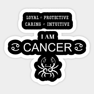 Cancer horoscope 02 Sticker